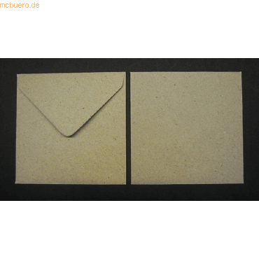 Blanke Briefumschläge 155x155mm 120g/qm gummiert VE=500 Stück braun Blanke Briefumschläge 155x155mm 120g/qm gummiert VE=500 Stück braun von Blanke