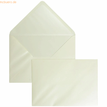 Blanke Briefumschläge 157x225mm (DIN C5) 100g/qm gummiert VE=100 Stück von Blanke