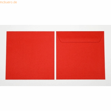 Blanke Briefumschläge 170x170mm 120g/qm gummiert VE=100 Stück rubin Blanke Briefumschläge 170x170mm 120g/qm gummiert VE=100 Stück rubin von Blanke