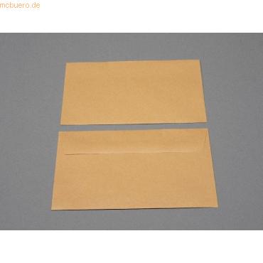 Blanke Briefumschläge 89x152mm 70g/qm gummiert VE=1000 Stück braun Blanke Briefumschläge 89x152mm 70g/qm gummiert VE=1000 Stück braun von Blanke