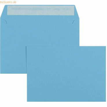 Blanke Briefumschläge C4 120g/qm haftklebend VE=100 Stück intensivblau von Blanke