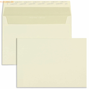 Blanke Briefumschläge C5 120g/qm haftklebend VE=250 Stück beige von Blanke