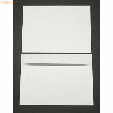 Blanke Briefumschläge C5 120g/qm haftklebend VE=250 Stück blanc von Blanke