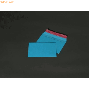 Blanke Briefumschläge C6 100g/qm haftklebend VE=100 Stück intensivblau von Blanke
