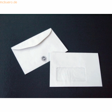 Blanke Briefumschläge C6 75g/qm gummiert Fenster VE=1000 Stück grau Blanke Briefumschläge C6 75g/qm gummiert Fenster VE=1000 Stück grau von Blanke