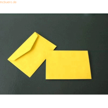 Blanke Briefumschläge C6 80g/qm gummiert VE=1000 Stück gelb Blanke Briefumschläge C6 80g/qm gummiert VE=1000 Stück gelb von Blanke