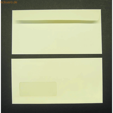 Blanke Briefumschläge DINlang 120g/qm haftklebend Sonderfenster VE=500 Blanke Briefumschläge DINlang 120g/qm haftklebend Sonderfenster VE=500 von Blanke