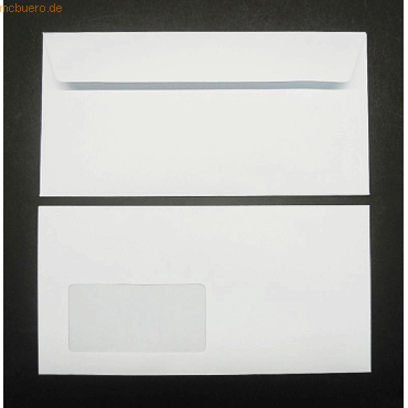 Blanke Briefumschläge DINlang 90g/qm haftklebend Sonderfenster VE=500 Blanke Briefumschläge DINlang 90g/qm haftklebend Sonderfenster VE=500 von Blanke