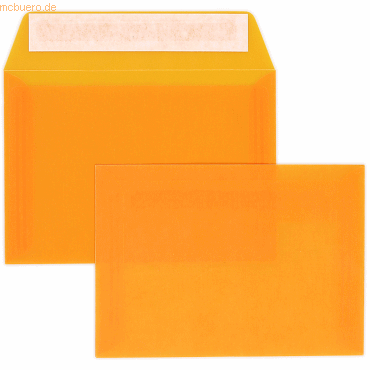 Blanke Briefumschläge Offset transparent C6 100g/qm HK VE=100 Stück in von Blanke
