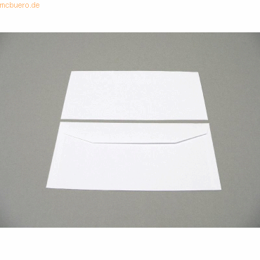 Blanke Kuvertierhüllen 114x235mm 90g/qm gummiert VE=1000 Stück weiß Blanke Kuvertierhüllen 114x235mm 90g/qm gummiert VE=1000 Stück weiß von Blanke