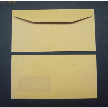 Blanke Kuvertierhüllen 121x235mm 80g/qm gummiert Sonderfenster VE=1000 Blanke Kuvertierhüllen 121x235mm 80g/qm gummiert Sonderfenster VE=1000 von Blanke