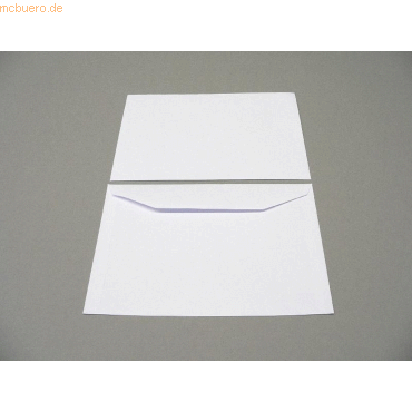 Blanke Kuvertierhüllen 162x235mm 90g/qm gummiert VE=500 Stück weiß Blanke Kuvertierhüllen 162x235mm 90g/qm gummiert VE=500 Stück weiß von Blanke