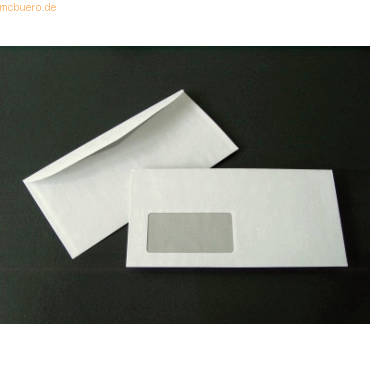 Blanke Kuvertierhüllen DIN C6/5 75g/qm gummiert Fenster VE=1000 Stück Blanke Kuvertierhüllen DIN C6/5 75g/qm gummiert Fenster VE=1000 Stück von Blanke