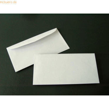 Blanke Kuvertierhüllen DIN C6/5 75g/qm gummiert VE=1000 Stück weiß Blanke Kuvertierhüllen DIN C6/5 75g/qm gummiert VE=1000 Stück weiß von Blanke