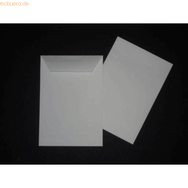Blanke Versandtaschen 100x145mm 90g/qm gummiert VE=100 Stück weiß von Blanke