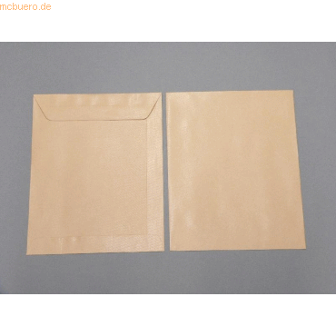 Blanke Versandtaschen 216x270mm 120g/qm gummiert VE=250 Stück braun von Blanke