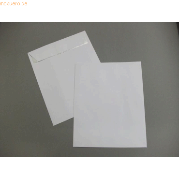 Blanke Versandtaschen 220x270mm 120g/qm haftklebend VE=100 Stück weiß von Blanke