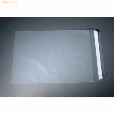 Blanke Versandtaschen 223x310mm 54 my haftklebend VE=1000 St. transpar von Blanke