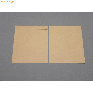 Blanke Versandtaschen 250x305mm 90g/qm gummiert VE=250 Stück braun von Blanke