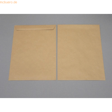 Blanke Versandtaschen 305x406mm 100g/qm gummiert VE=250 Stück braun von Blanke