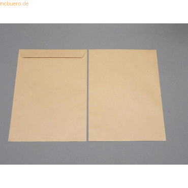 Blanke Versandtaschen 305x406mm 115g/qm haftklebend VE=250 Stück braun von Blanke