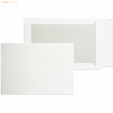 Blanke Versandtaschen B5 100g/qm HK Papprückwand VE=250 St. weiß von Blanke
