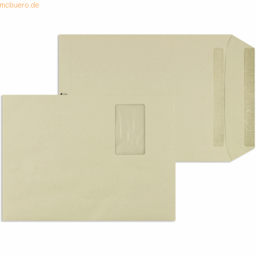 Blanke Versandtaschen C4 100g/qm SK Pergamin-Fenster VE=250 St. grau von Blanke