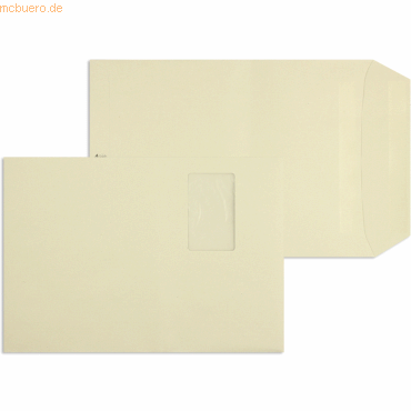 Blanke Versandtaschen C4 120g/qm SK Pergamin-Fenster VE=250 St. grau von Blanke