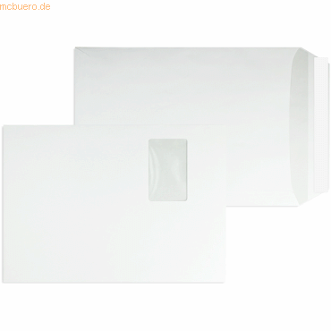 Blanke Versandtaschen C4 120g/qm haftklebend Fenster VE=250 Stück weiß von Blanke