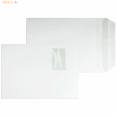Blanke Versandtaschen C4 90g/qm selbstklebend Fenster VE=250 Stück wei von Blanke