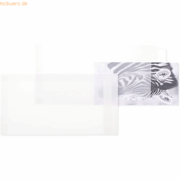 Blanke Versandtaschen Offset transp. 150x324mm 100g/qm HK VE=100 St. w von Blanke
