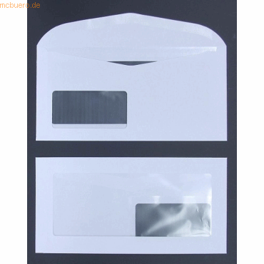 Blanke Werbefensterhüllen DIN C6/5 100g/qm gummiert Sonderfenster VE=5 Blanke Werbefensterhüllen DIN C6/5 100g/qm gummiert Sonderfenster VE=5 von Blanke