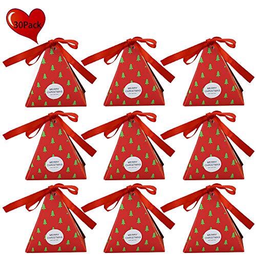 Geschenktüten, klein, für Weihnachtsbaum, Weihnachtsmann, Rentier, Süßigkeiten, Party, Obst, 80 x 80 x 90 mm Höhe, 30 Stück Geschenktüten, klein, für Weihnachtsbaum, Weihnachtsmann, Rentier, Süßigkeiten, Party, Obst, 80 x 80 x 90 mm Höhe, 30 Stück von Blanketswarm