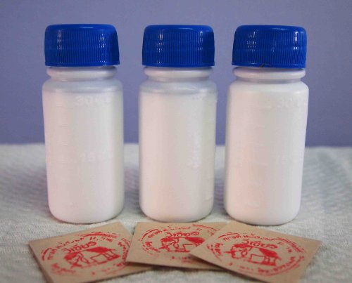 zum Basteln - Künstlerbedarf - Anlegemilch, Klebstoff für Blattgold, praktische 30 ml Dose von Blattgold von Ning001