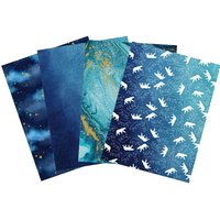 Décopatch Pocket Hot-Foil Collection "Arktis" von Blau