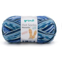 Gründl Hot Socks Manerba - Hellblau/Royalblau/Nachtblau/Natur von Blau