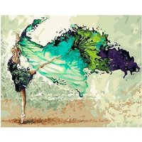 Malen nach Zahlen "Moderne Ballerina" von Figured'Art