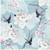 Serviette "Oriental Flowers" - 20 Stück von ambiente