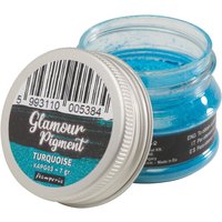 Stamperia Glamour PIgment - Turquoise von Blau