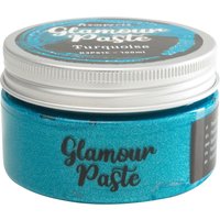 Stamperia "Glamour Paste" - Turquoise von Blau