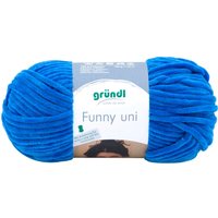 Wolle Funny Uni - Farbe 14 von Blau