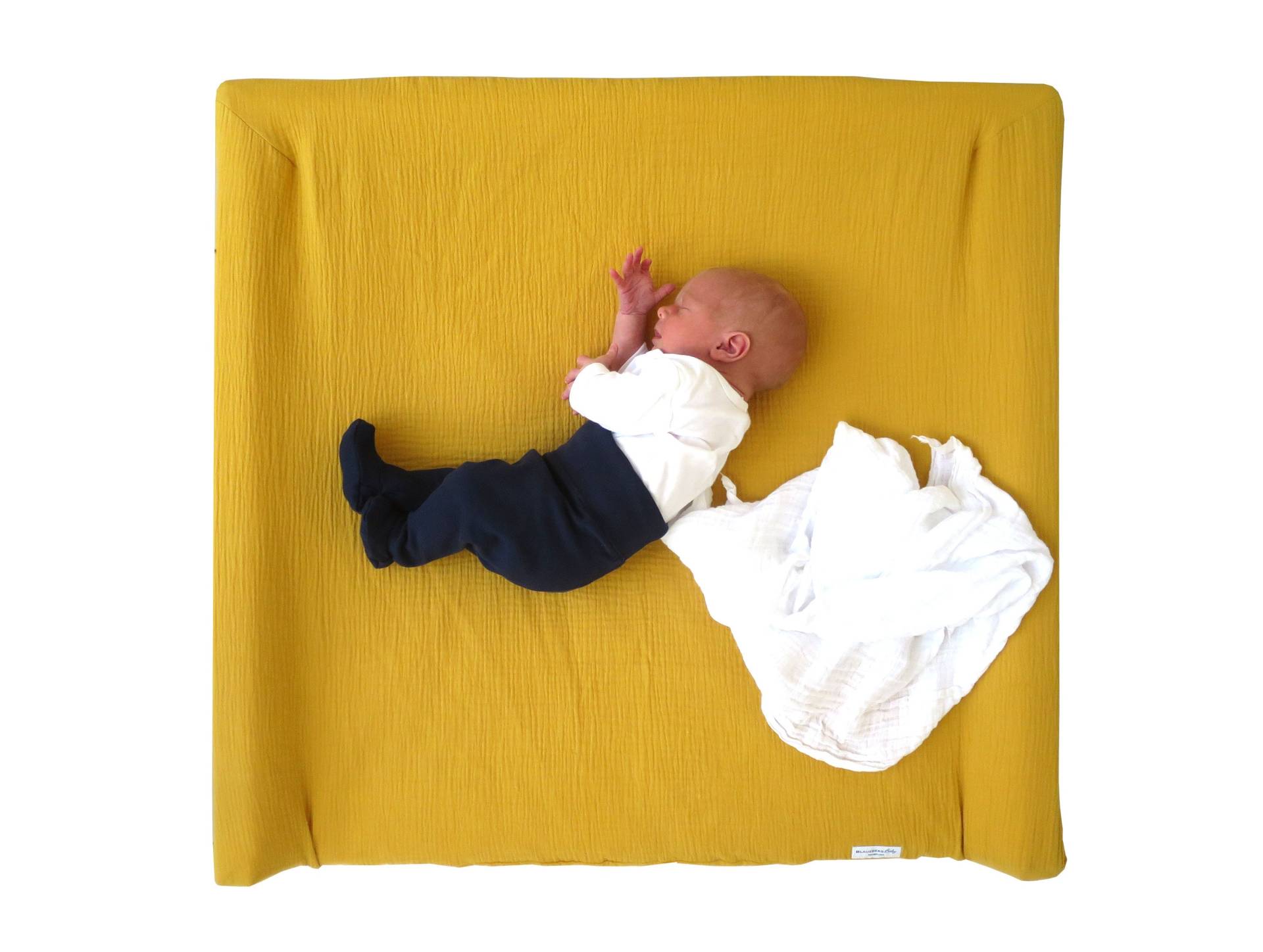 Bezug Für Wickelauflage Wickelunterlage Vädra 74x80 cm Von Ikea in Musselin Gelb Bezug Für Wickelauflage Wickelunterlage Vädra 74x80 cm Von Ikea in Musselin Gelb von BlausbergBaby