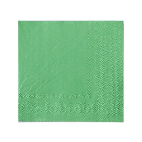 100 Stück Einfarbiger Servietten,Einweg-Partyservietten Quadrat Papierservietten Servietten 2-lagig aus Frischzellstoff für Cocktail Abendessen Hochzeit Geburtstags 25x25cm,Dunkelgrün 100 Stück Einfarbiger Servietten,Einweg-Partyservietten Quadrat Papierservietten Servietten 2-lagig aus Frischzellstoff für Cocktail Abendessen Hochzeit Geburtstags 25x25cm,Dunkelgrün von Blausky