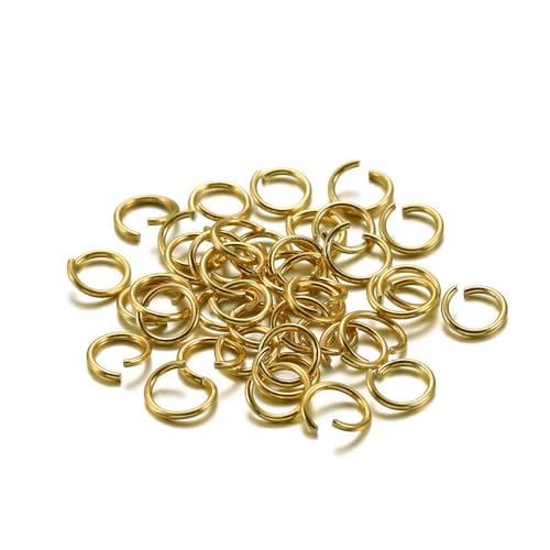 1500 Stück Spaltringe,Aluminium Biegeringe,Metall Kettenringe,Verbindungsstücke für Schmuck,Kleine Metallringe,Jump Ringe,für Choker Armband Halsketten DIY Haarschmuck Herstellung,Hellgold,1 x 10 mm 1500 Stück Spaltringe,Aluminium Biegeringe,Metall Kettenringe,Verbindungsstücke für Schmuck,Kleine Metallringe,Jump Ringe,für Choker Armband Halsketten DIY Haarschmuck Herstellung,Hellgold,1 x 10 mm von Blausky