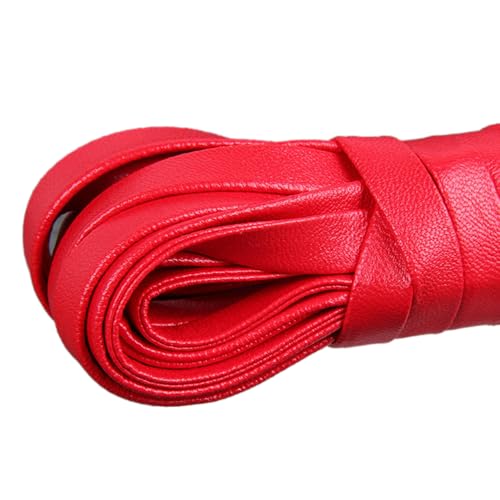 15mm x 5m Lederschnur aus PU,Lederriemen Meterware Flaches Lederband Reißfeste Lederschnüre,Kunstlederband Bänder Zum DIY Basteln Dekorieren Handykette Haarnadel Taschenkette,Rot 15mm x 5m Lederschnur aus PU,Lederriemen Meterware Flaches Lederband Reißfeste Lederschnüre,Kunstlederband Bänder Zum DIY Basteln Dekorieren Handykette Haarnadel Taschenkette,Rot von Blausky