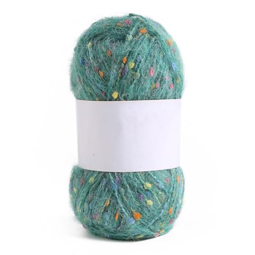 1x50g Flauschige Häkelgarn,Plüschgarn Samt Garn Acryl Garn mit Bunte Kleiner Bälle Mehrfarbiges Acrylgarn Weich Plüschwolle für Anfänger zum Stricken Decken Schals Mützen,Blaugrün 1x50g Flauschige Häkelgarn,Plüschgarn Samt Garn Acryl Garn mit Bunte Kleiner Bälle Mehrfarbiges Acrylgarn Weich Plüschwolle für Anfänger zum Stricken Decken Schals Mützen,Blaugrün von Blausky