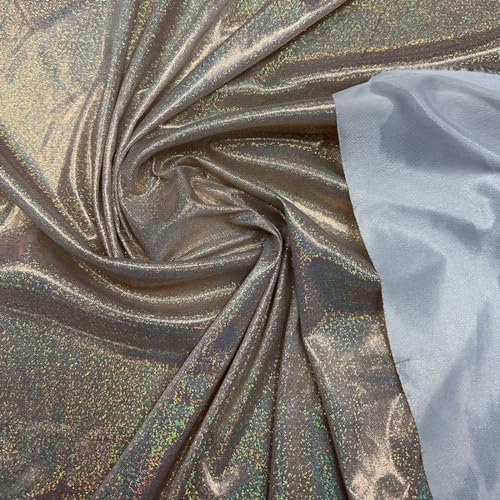 Blausky 3 m x 150 cm Schillernden Stoff Meterware,Laser Glänzendes Stoff Glitzerstoff Dekostoffe,für Kleidung Tischdecke Tischdekoration Hintergrundfotografie,DIY-Nähprojekte,Weiß Gold Blausky 3 m x 150 cm Schillernden Stoff Meterware,Laser Glänzendes Stoff Glitzerstoff Dekostoffe,für Kleidung Tischdecke Tischdekoration Hintergrundfotografie,DIY-Nähprojekte,Weiß Gold von Blausky