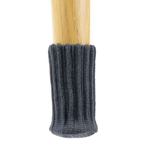 4 Stück Elastisch Möbelsocken Gestrickte,Filz Stuhlbeinkappen Antirutsch Pads Kratzfeste Stuhlsocken Passend Bodenschoner für Stuhlbeine Tischbeine Möbelbeine von 7-17cm,Dunkelgrau 4 Stück Elastisch Möbelsocken Gestrickte,Filz Stuhlbeinkappen Antirutsch Pads Kratzfeste Stuhlsocken Passend Bodenschoner für Stuhlbeine Tischbeine Möbelbeine von 7-17cm,Dunkelgrau von Blausky