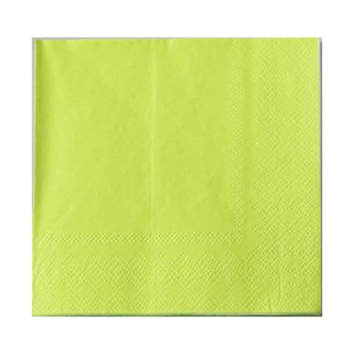 40 Stück Einfarbiger Servietten,Einweg-Partyservietten Quadrat Papierservietten Servietten 2-lagig aus Frischzellstoff für Cocktail Abendessen Hochzeit Geburtstags 25x25cm,Fruchtgrün 40 Stück Einfarbiger Servietten,Einweg-Partyservietten Quadrat Papierservietten Servietten 2-lagig aus Frischzellstoff für Cocktail Abendessen Hochzeit Geburtstags 25x25cm,Fruchtgrün von Blausky