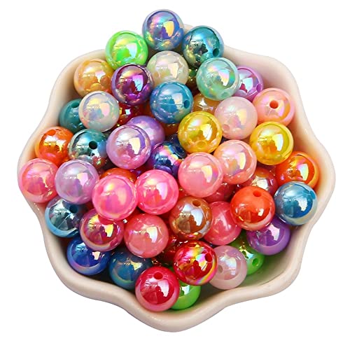 500 Stück ABS Lmitat Perle,Acrylperlen mit Loch Bunte Runde Bastelperlen Kunstperlen zum Auffädeln,Lose Perlen Undurchsichtig Perlen für DIY Schmuckherstellung Kleidung,Mischfarben,6mm (Blende 2mm) 500 Stück ABS Lmitat Perle,Acrylperlen mit Loch Bunte Runde Bastelperlen Kunstperlen zum Auffädeln,Lose Perlen Undurchsichtig Perlen für DIY Schmuckherstellung Kleidung,Mischfarben,6mm (Blende 2mm) von Blausky
